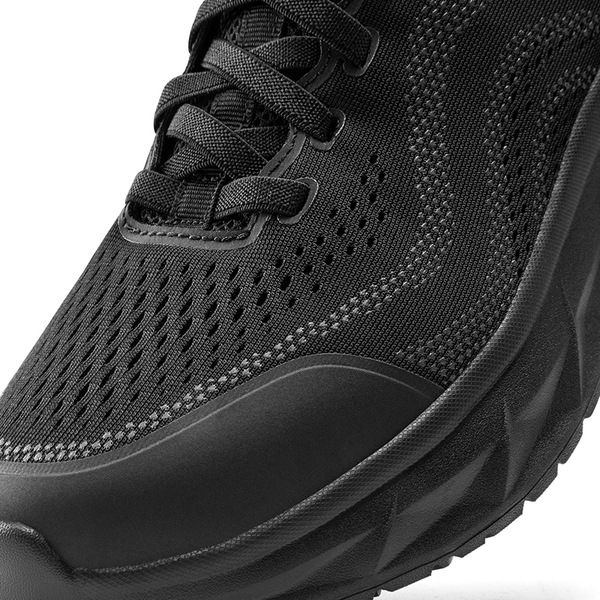 [ActiveMesh] Men's Comfortable Mesh Lifestyle Shoes - BLACK - 4